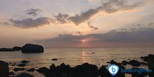 Sunset Point In  Kanyakumari