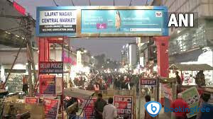 Lajpat Market In New  Delhi